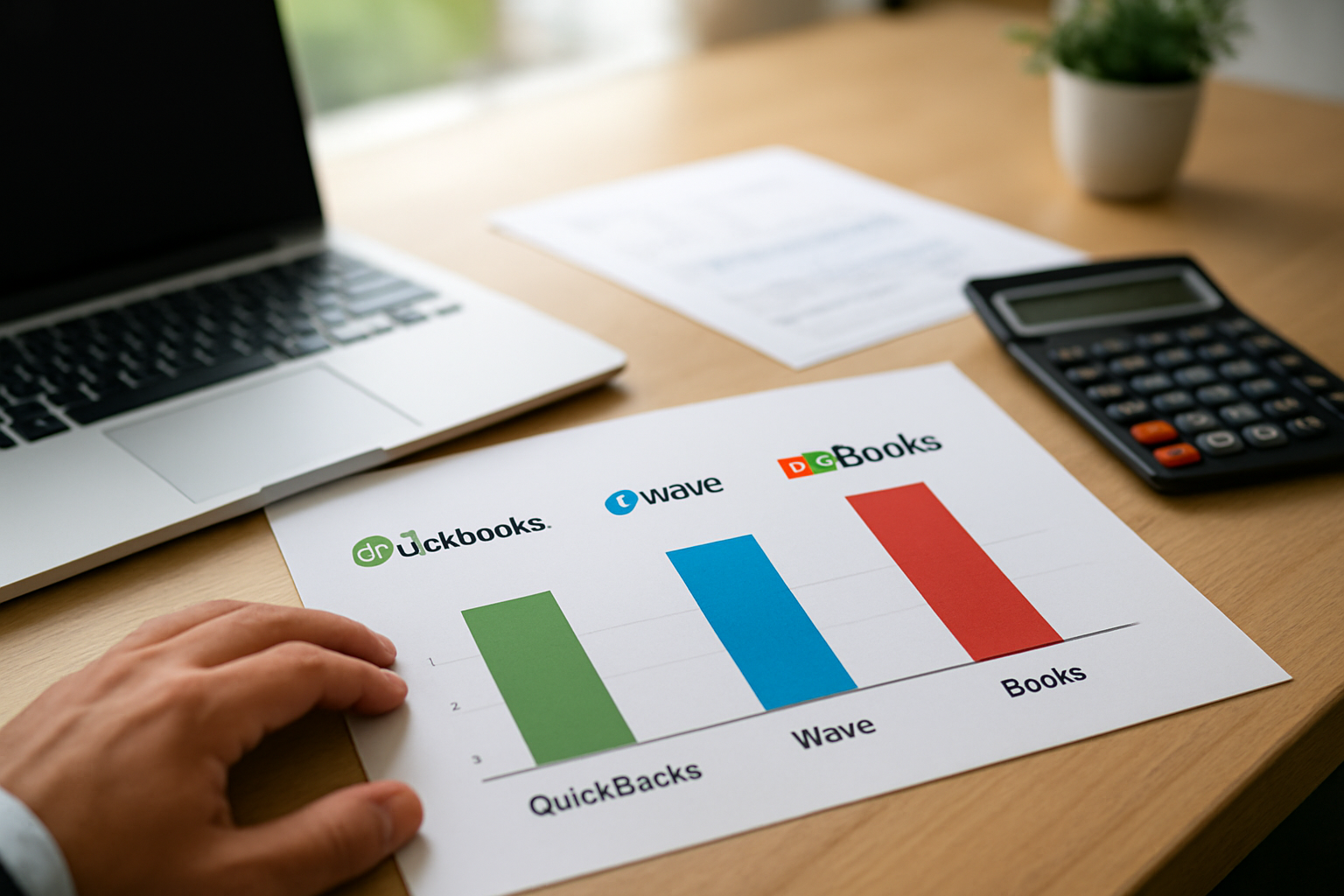 QuickBooks vs Wave vs Zoho Books: Costs compared