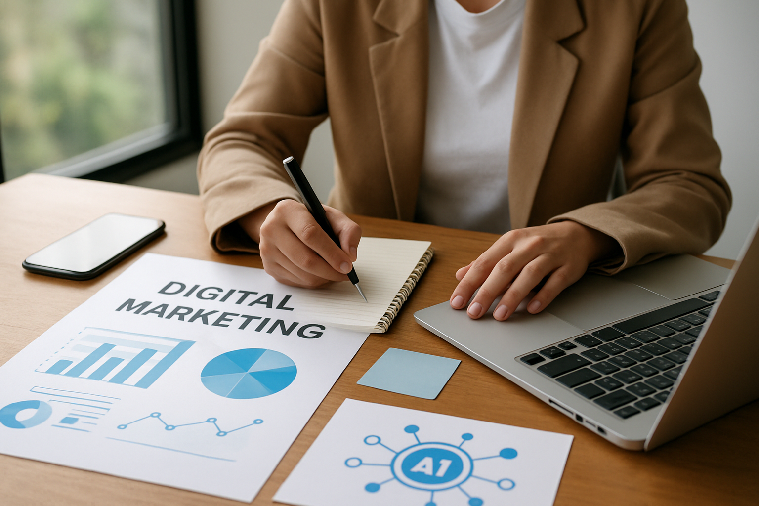 guia de planejamento de marketing digital 2026 com IA e automação