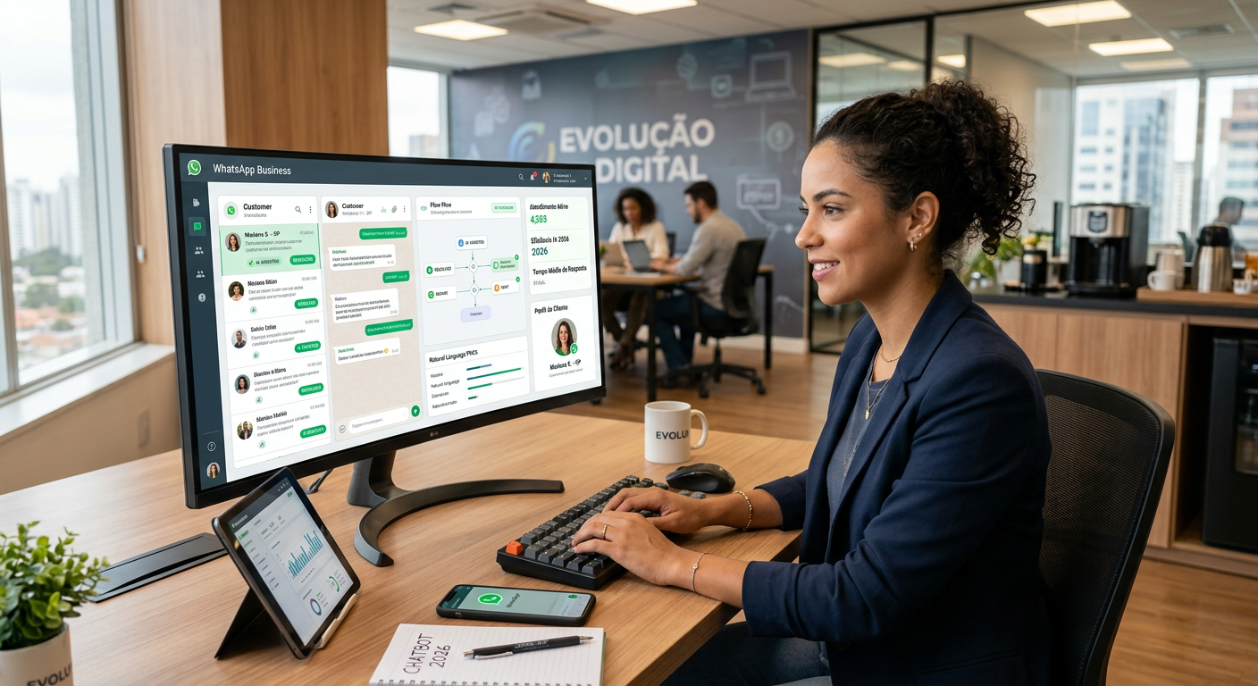 A Evolução do Atendimento Digital em 2026 | chatbot para whatsapp