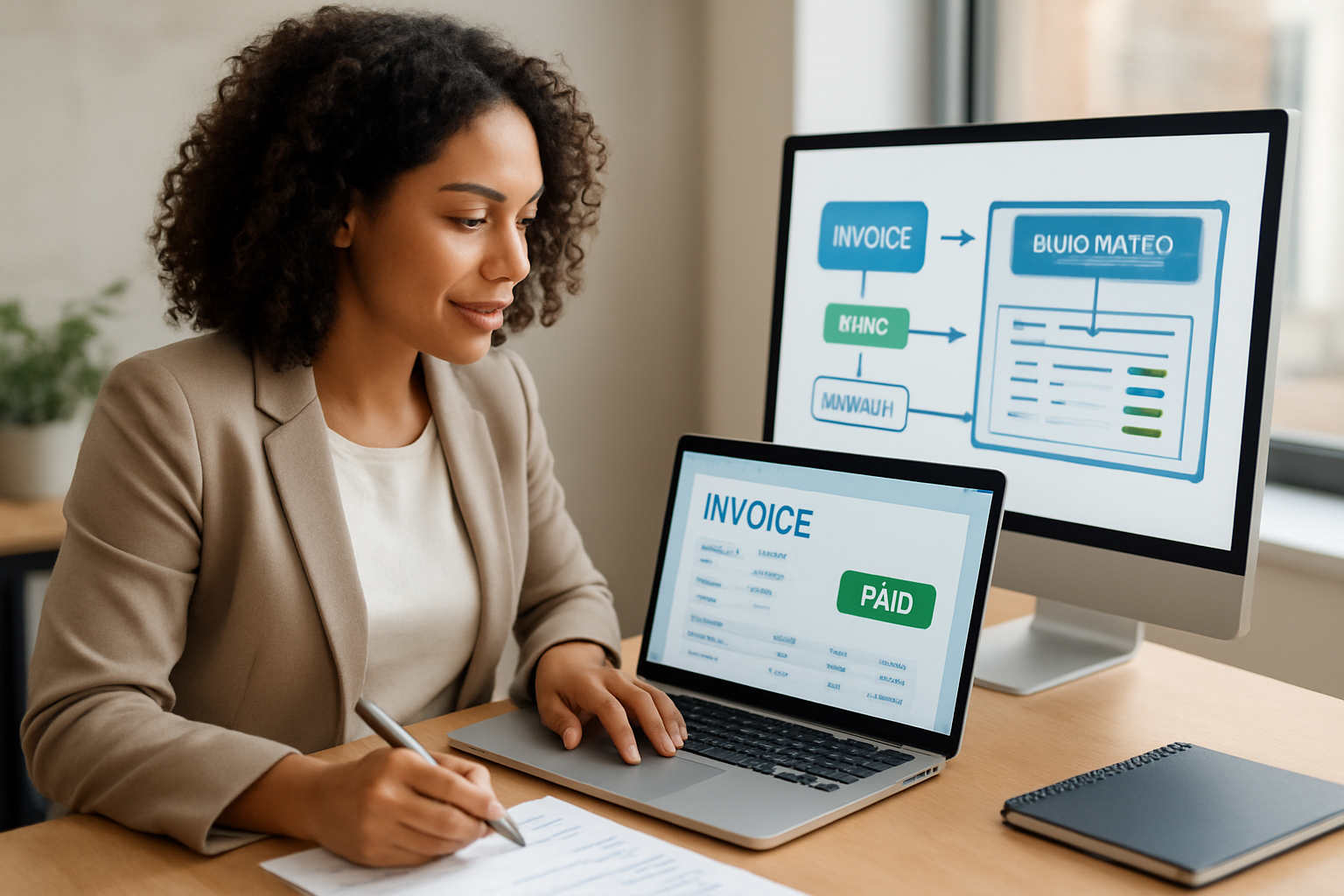 invoice automation workflow for small businesses showing automated billing and payment tracking in 2026 | how invoice automat