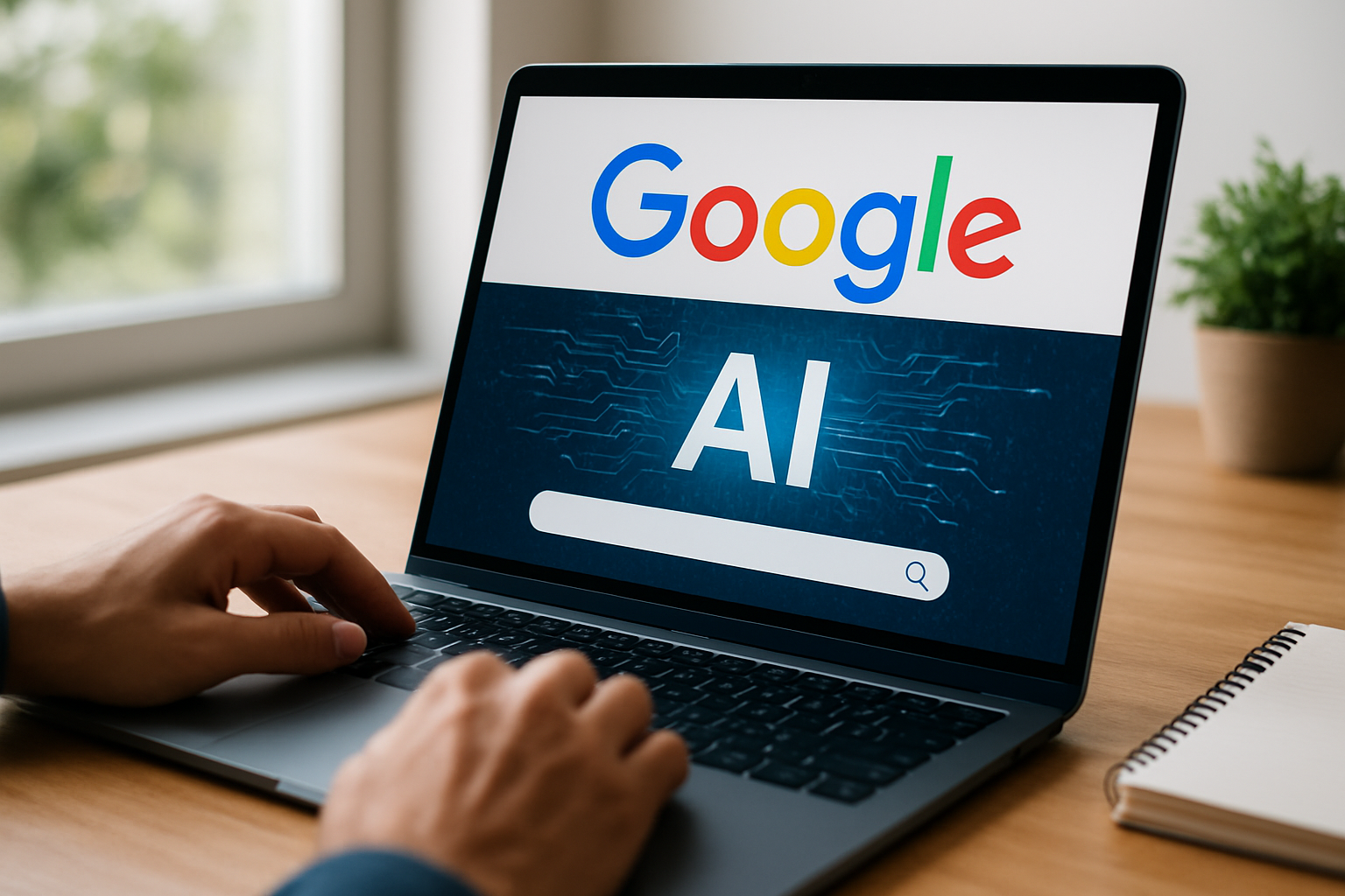 Capa explicativa sobre como conteúdo de IA ranqueia no Google em 2026