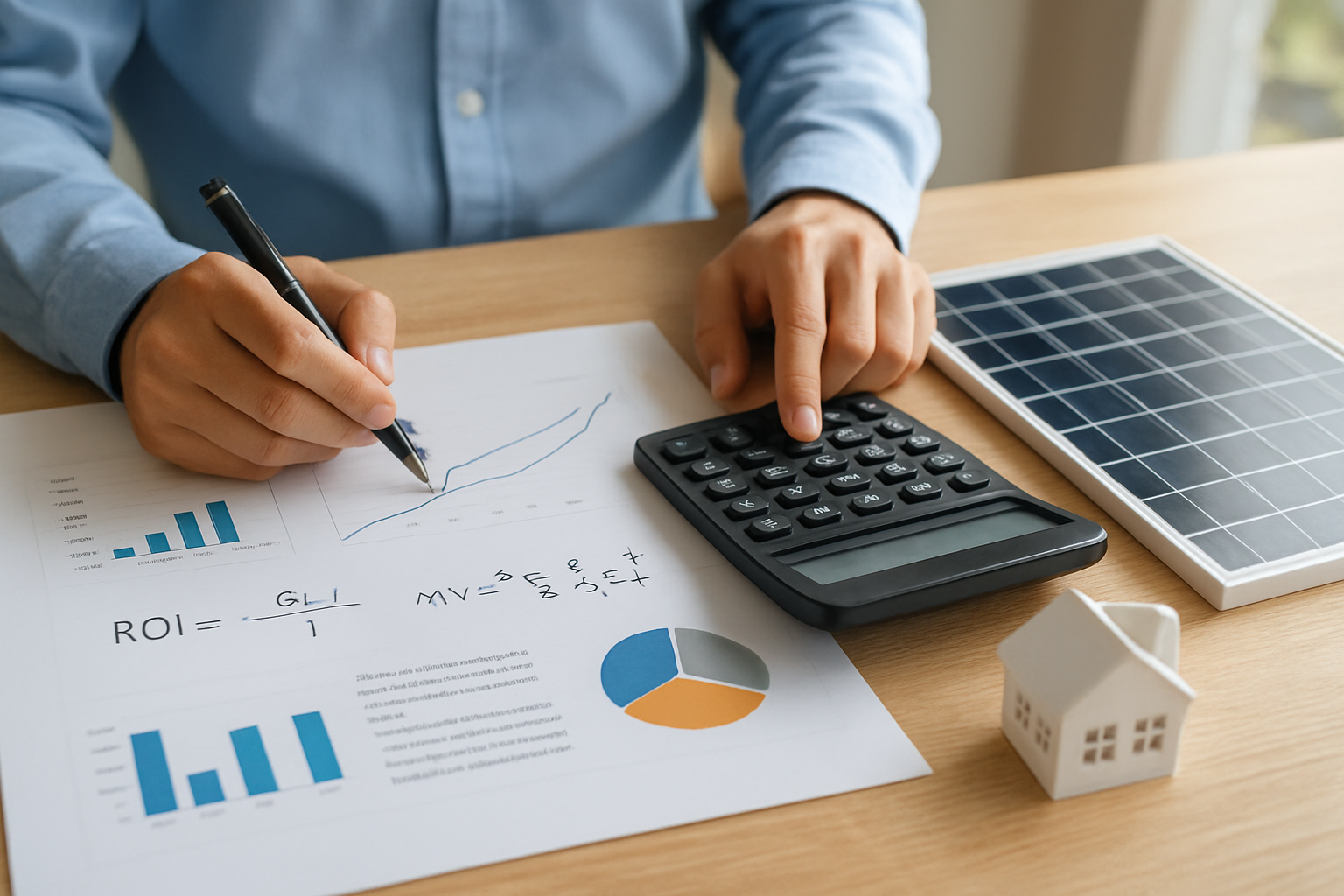 cálculo retorno investimento energia solar com fórmulas e exemplos | como calcular retorno investimento energia solar