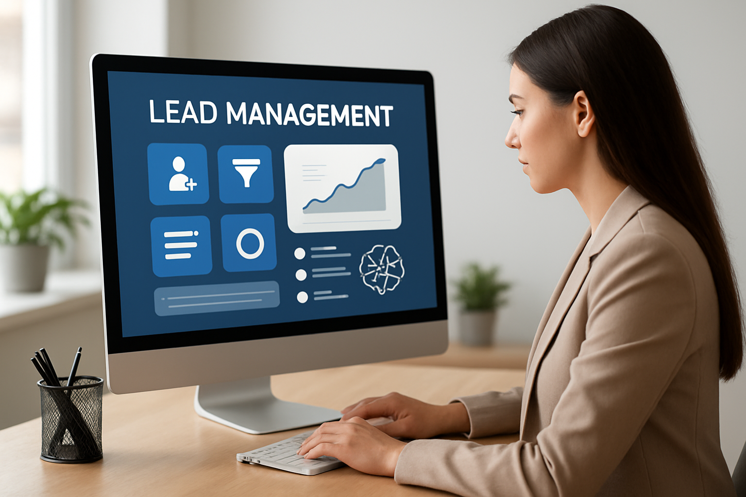 plataforma centralizada para sistema de gestão de leads com automação e IA