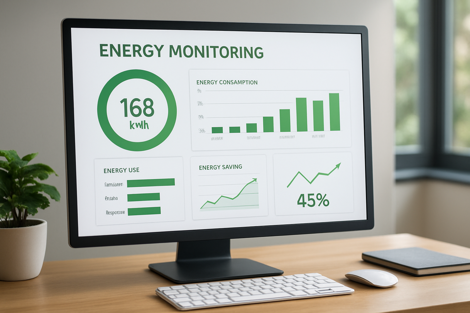Painel de monitoramento de consumo com melhores práticas de melhor otimização do consumo energético
