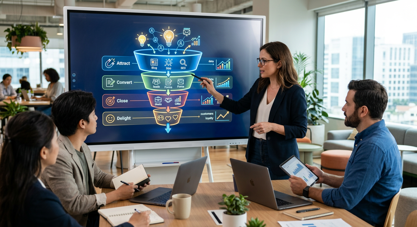 O que é o funil de vendas inbound marketing em 2026?