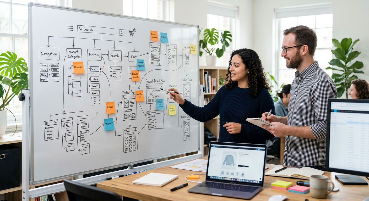 Arquitetura da Informação e Experiência do Usuário | SEO estratégico para e-commerce