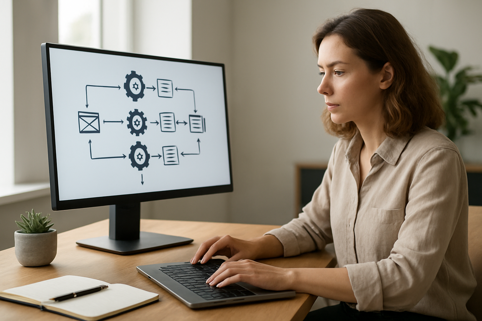 What is workflow automation in all-in-one systems?
