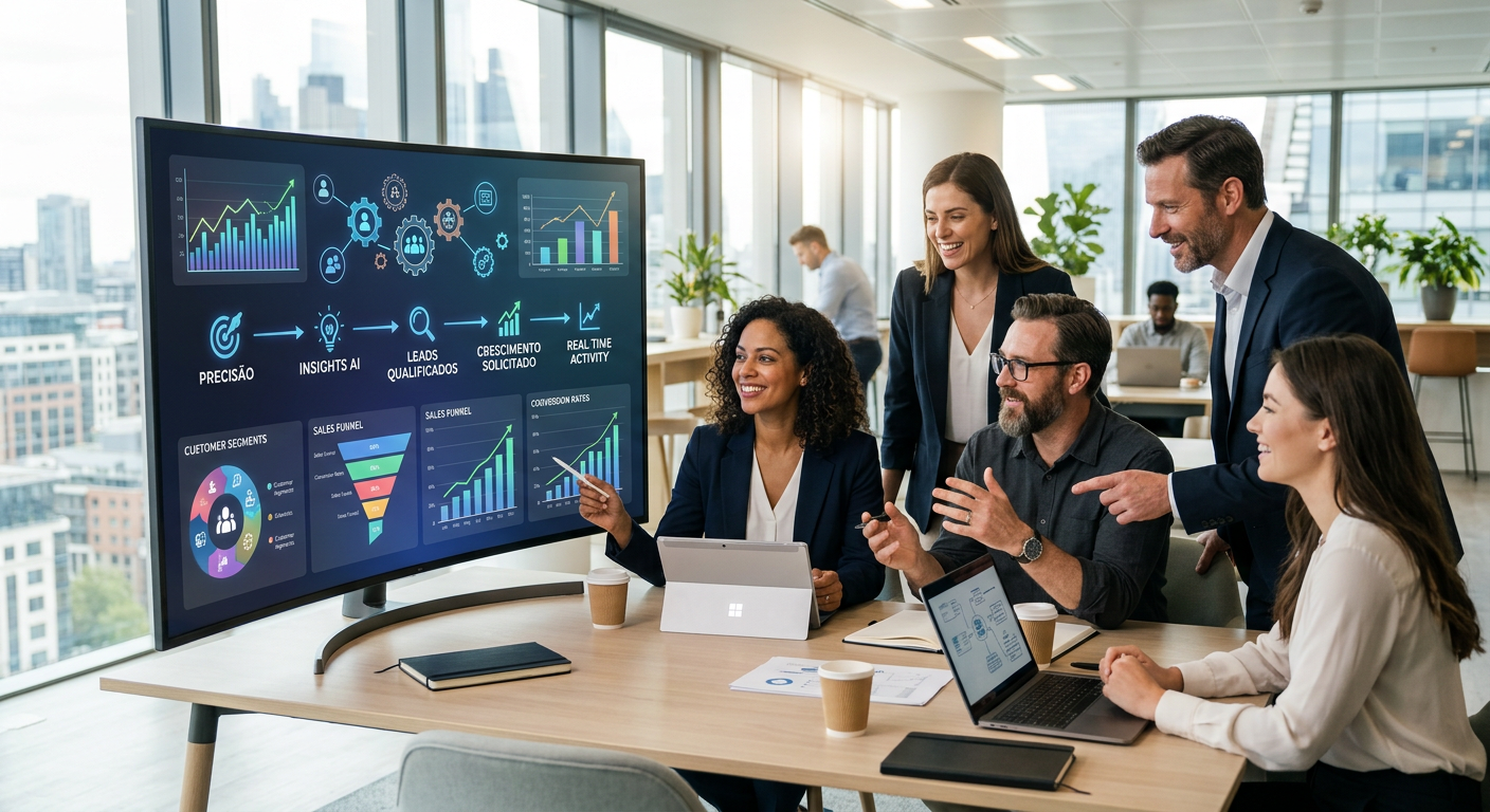 Benefícios reais do CRM com inteligência artificial | crm inteligência artificial