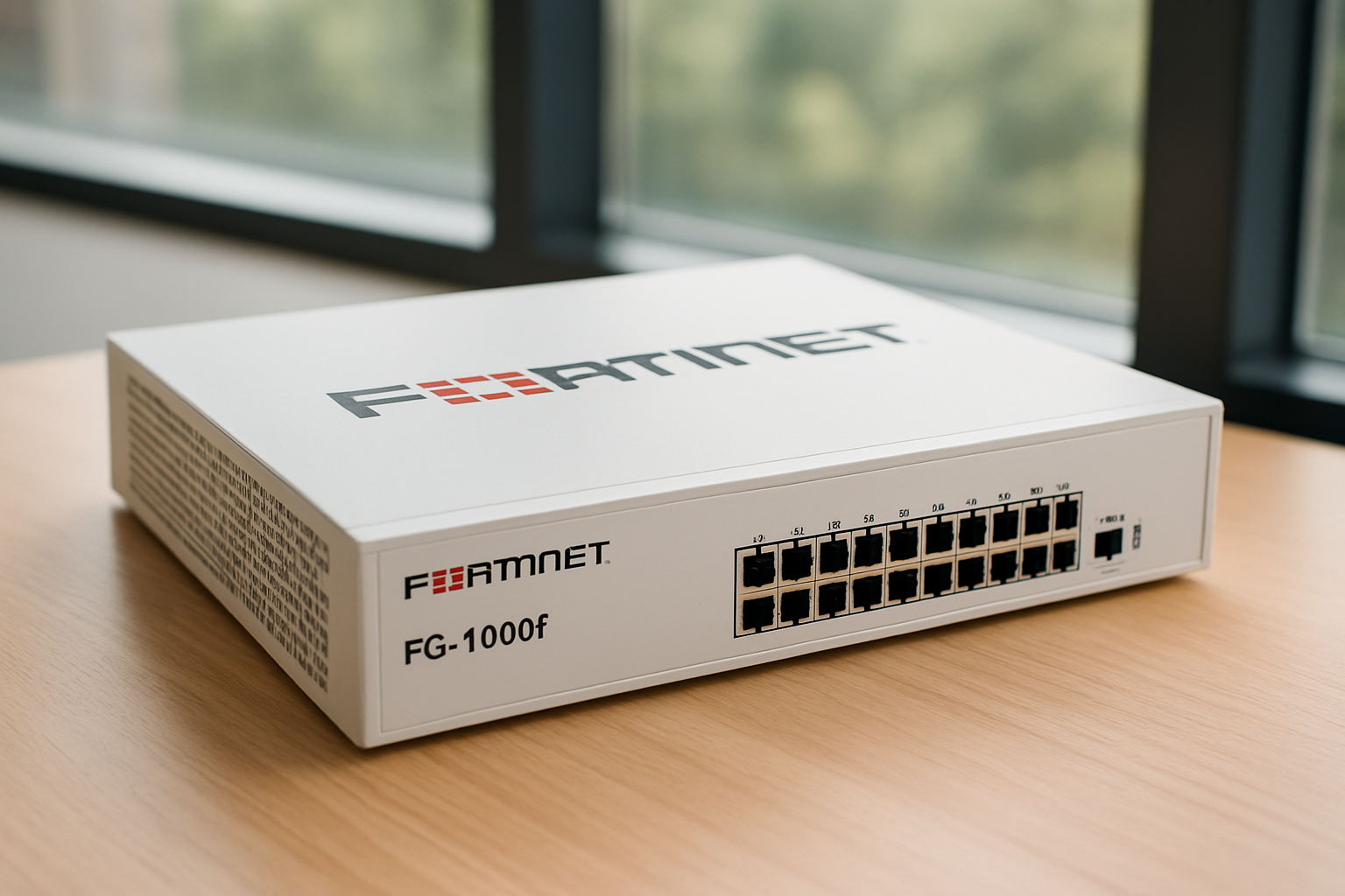 capa técnica do FortiGate FG 1000F com arquitetura de firewall e segurança