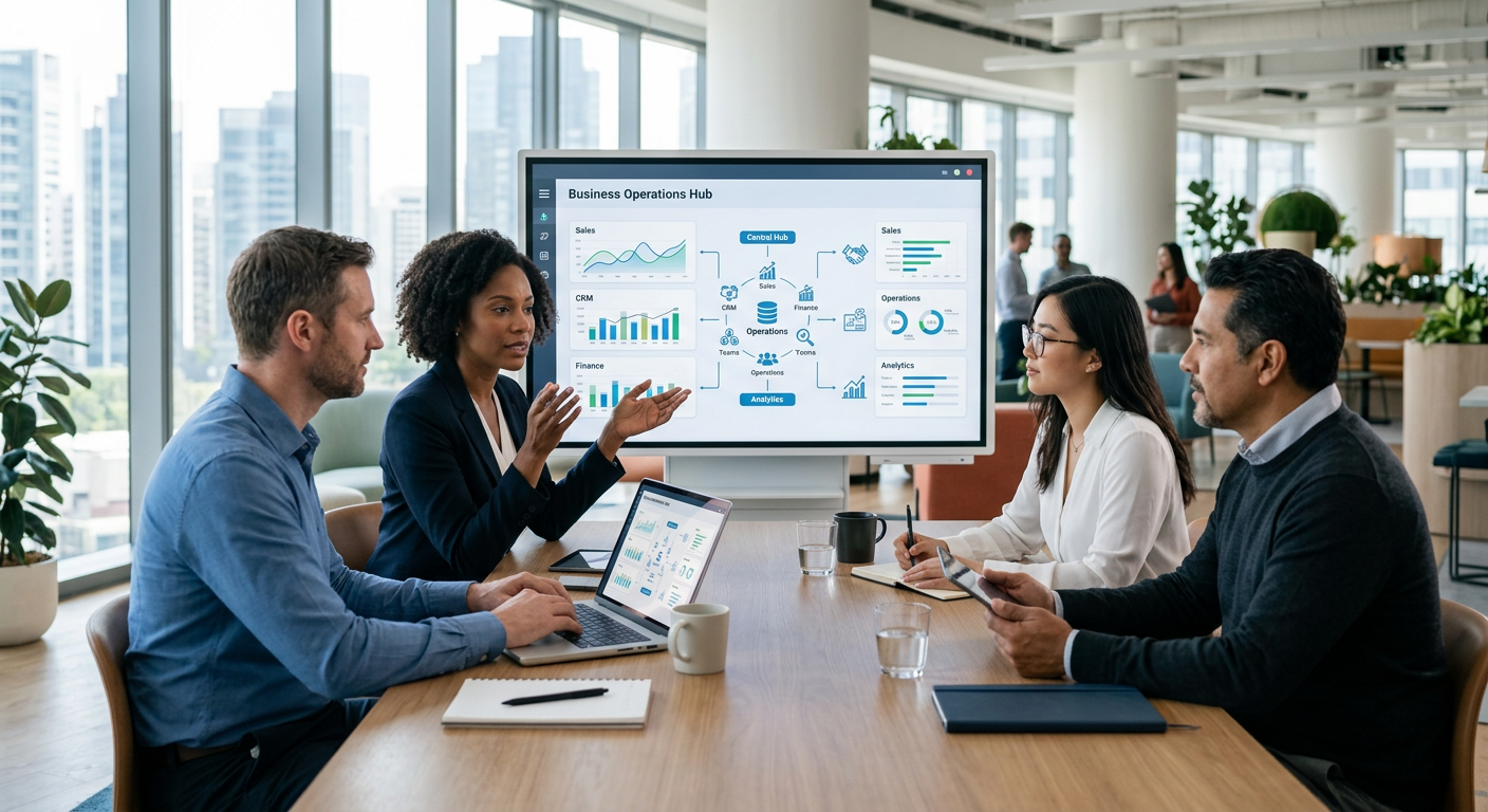 The Shift to Unified Business Hubs | Business operations suite