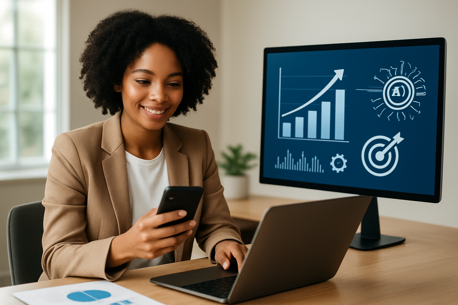 estratégia de marketing digital para vendas com IA e automação escalável