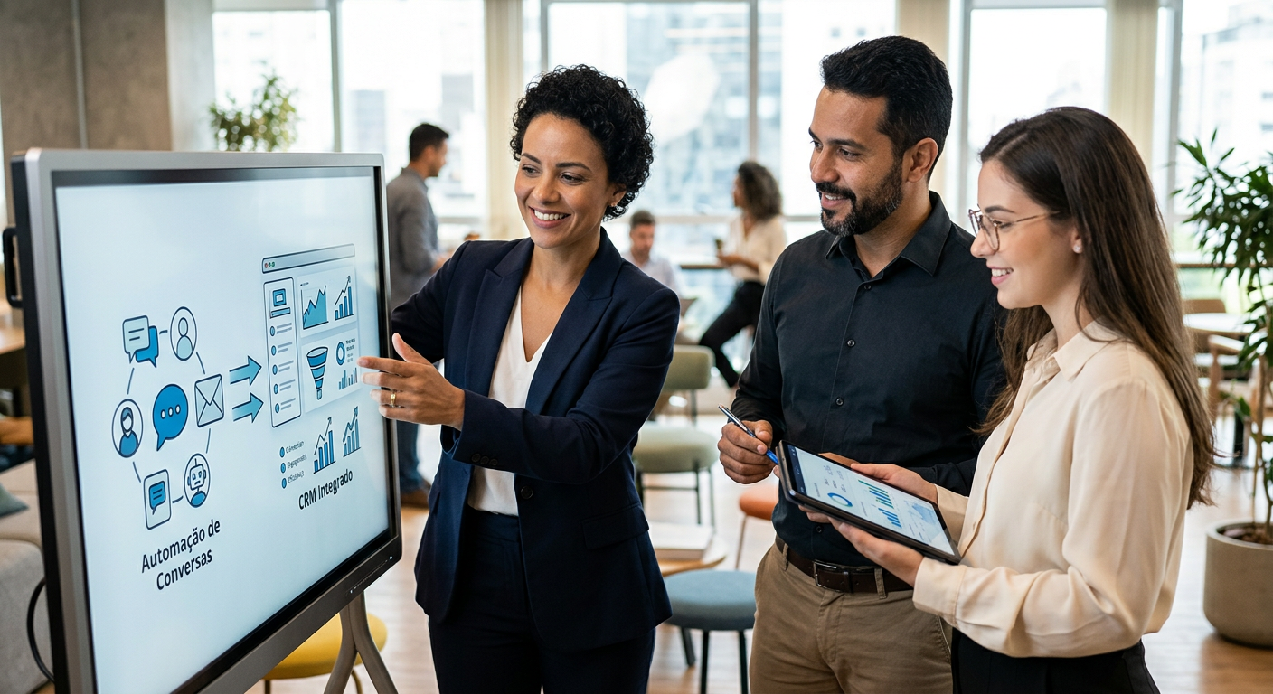 Benefícios estratégicos da integração com CRM | automação conversacional