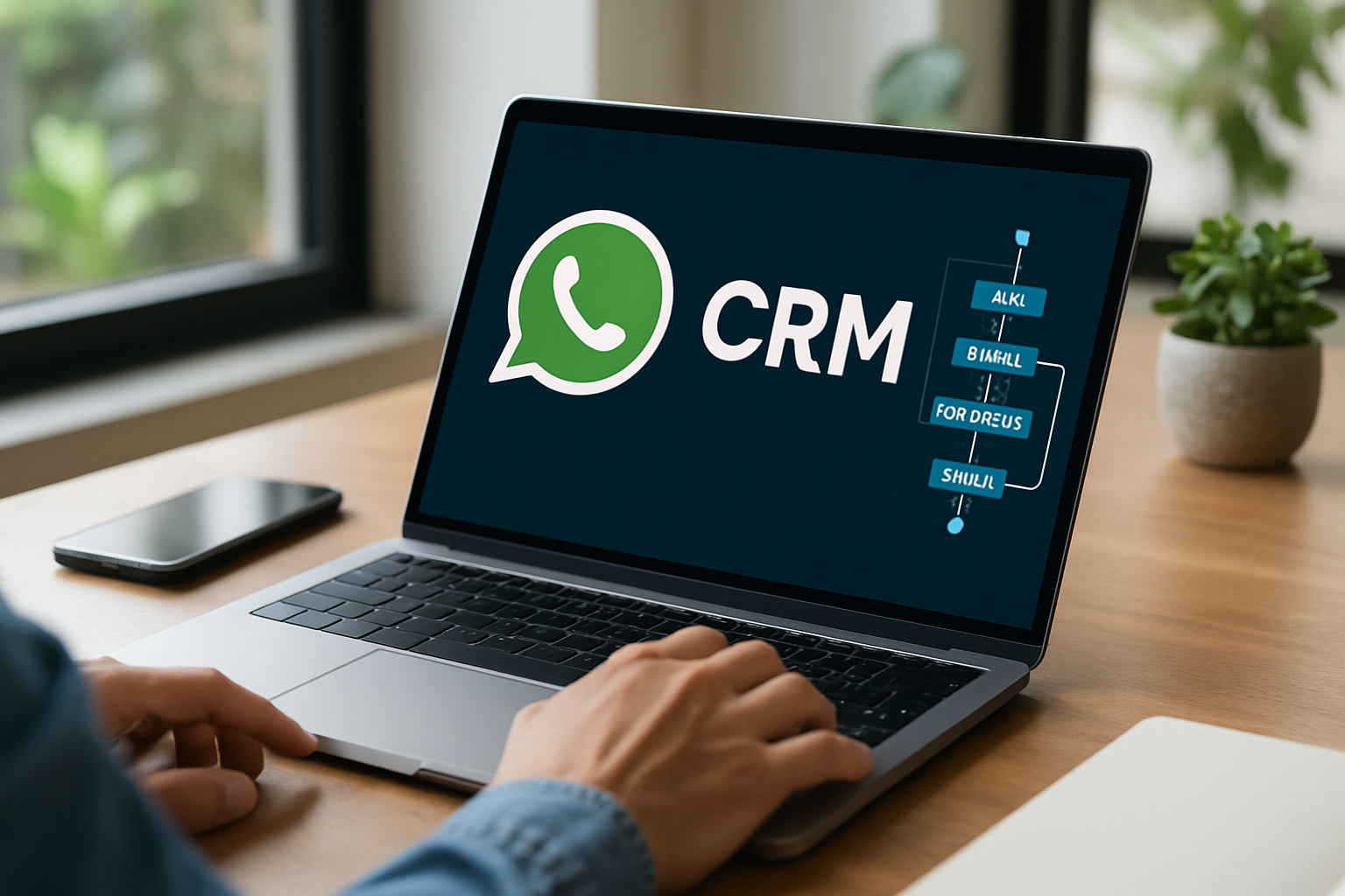 CRM WhatsApp com automação de vendas em 2026