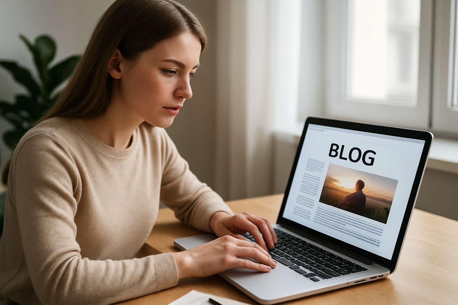 O que é um agente AI que cria blogs?