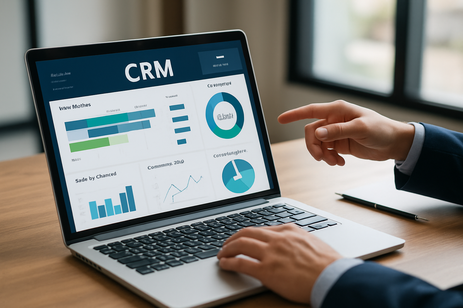 dashboard de vendas otimizado crm para vendas b2b com integração de canais e métricas