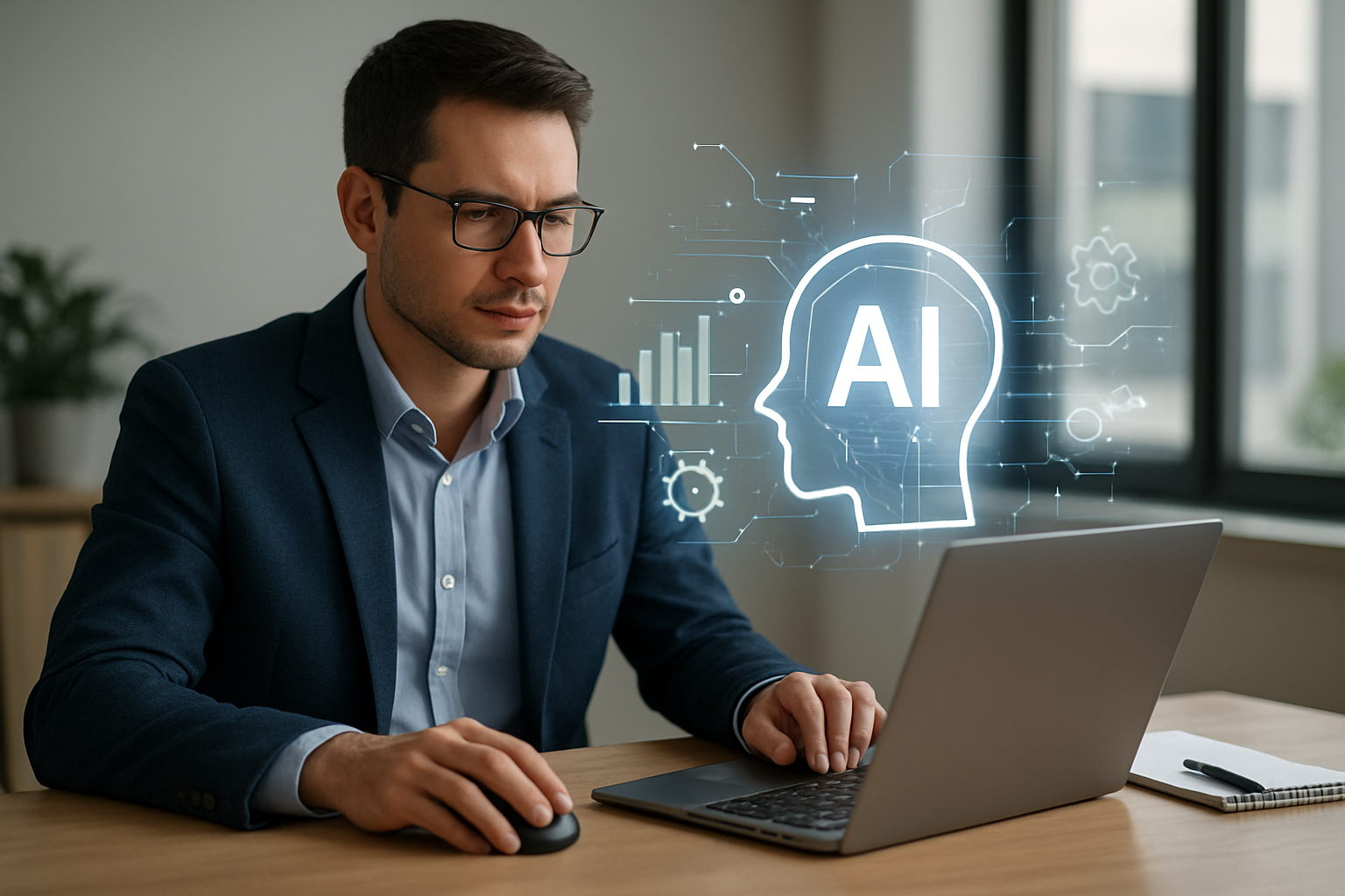 2. Como a automação com inteligência artificial transforma processos