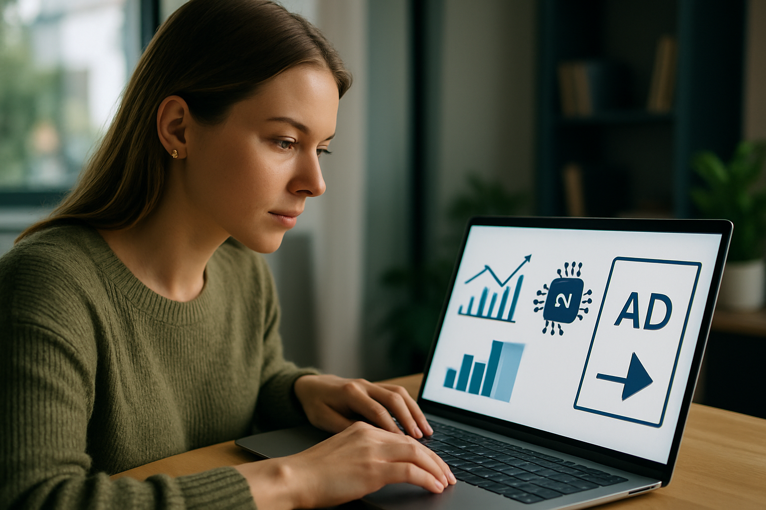 Como a IA transforma anúncios online