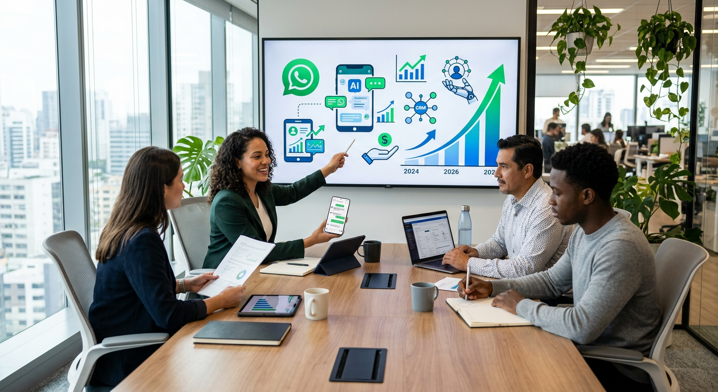A Revolução das Vendas no WhatsApp em 2026 | crm de vendas com ia no whatsapp