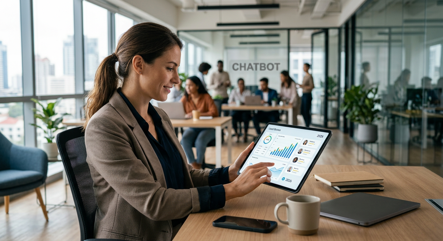 Por que usar chatbot para qualificar leads em 2026?