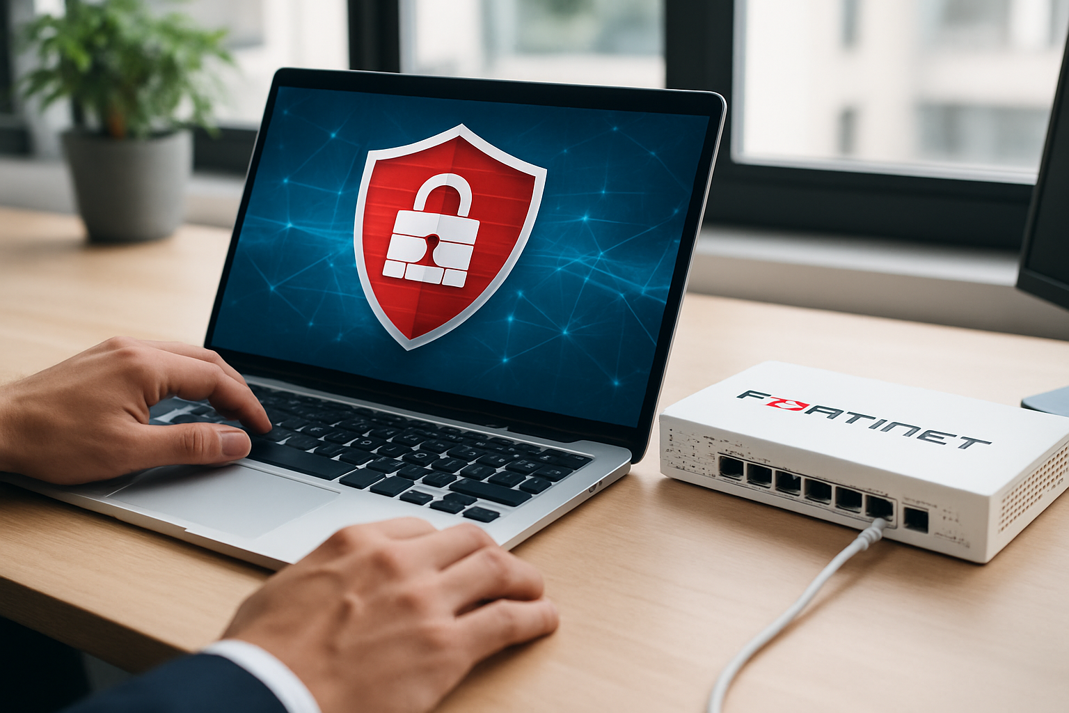Arquitetura de firewall como serviço Fortinet protegendo rede corporativa
