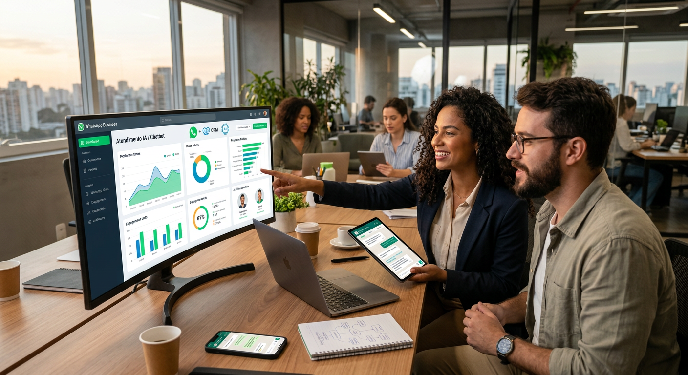 A revolução do atendimento em 2026 | crm integrado ao whatsapp com ia