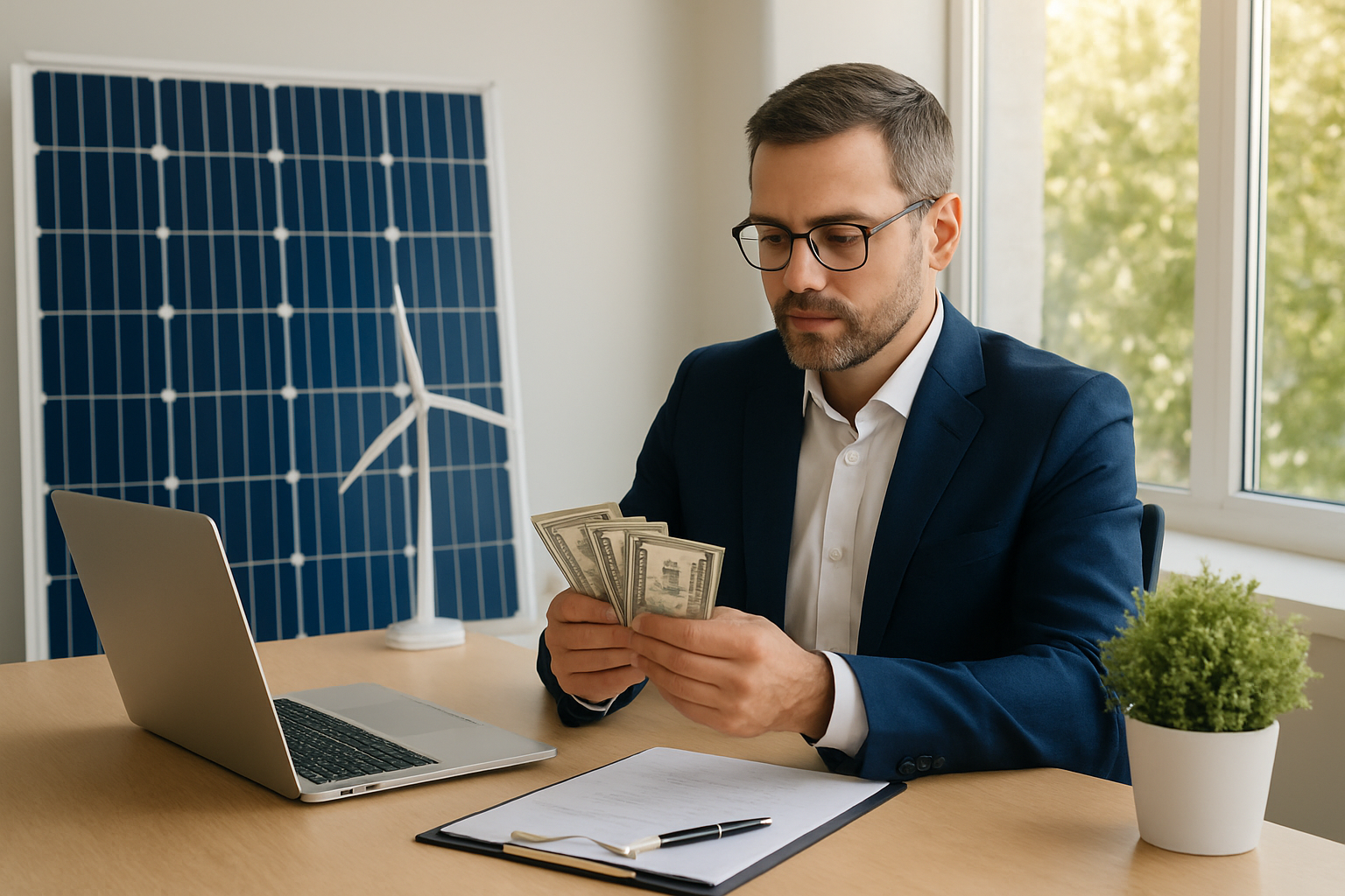 2. Benefícios financeiros e ambientais | consultoria em energia renovável