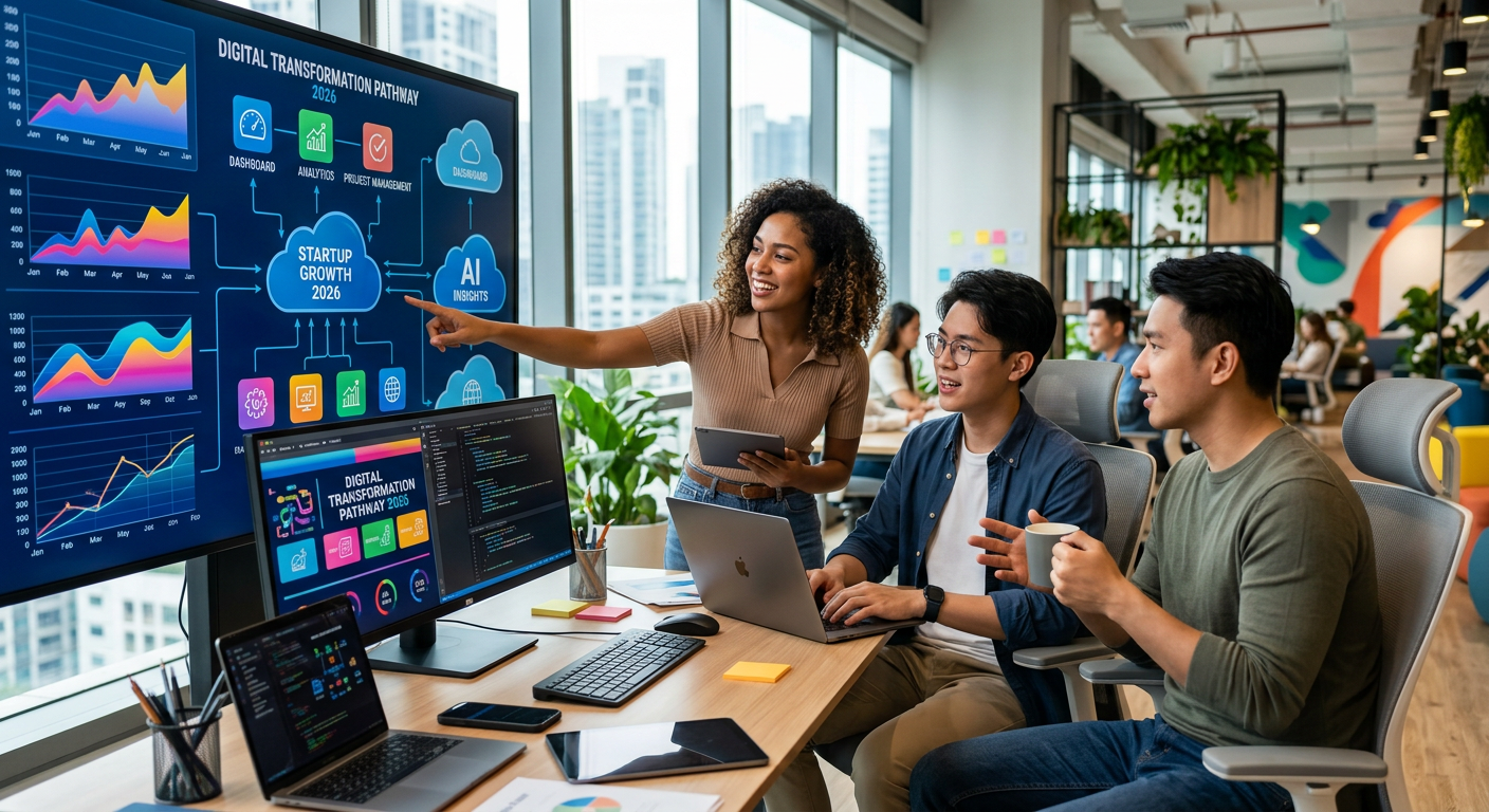 The Digital Transformation of Startups in 2026 | small business applications for startups