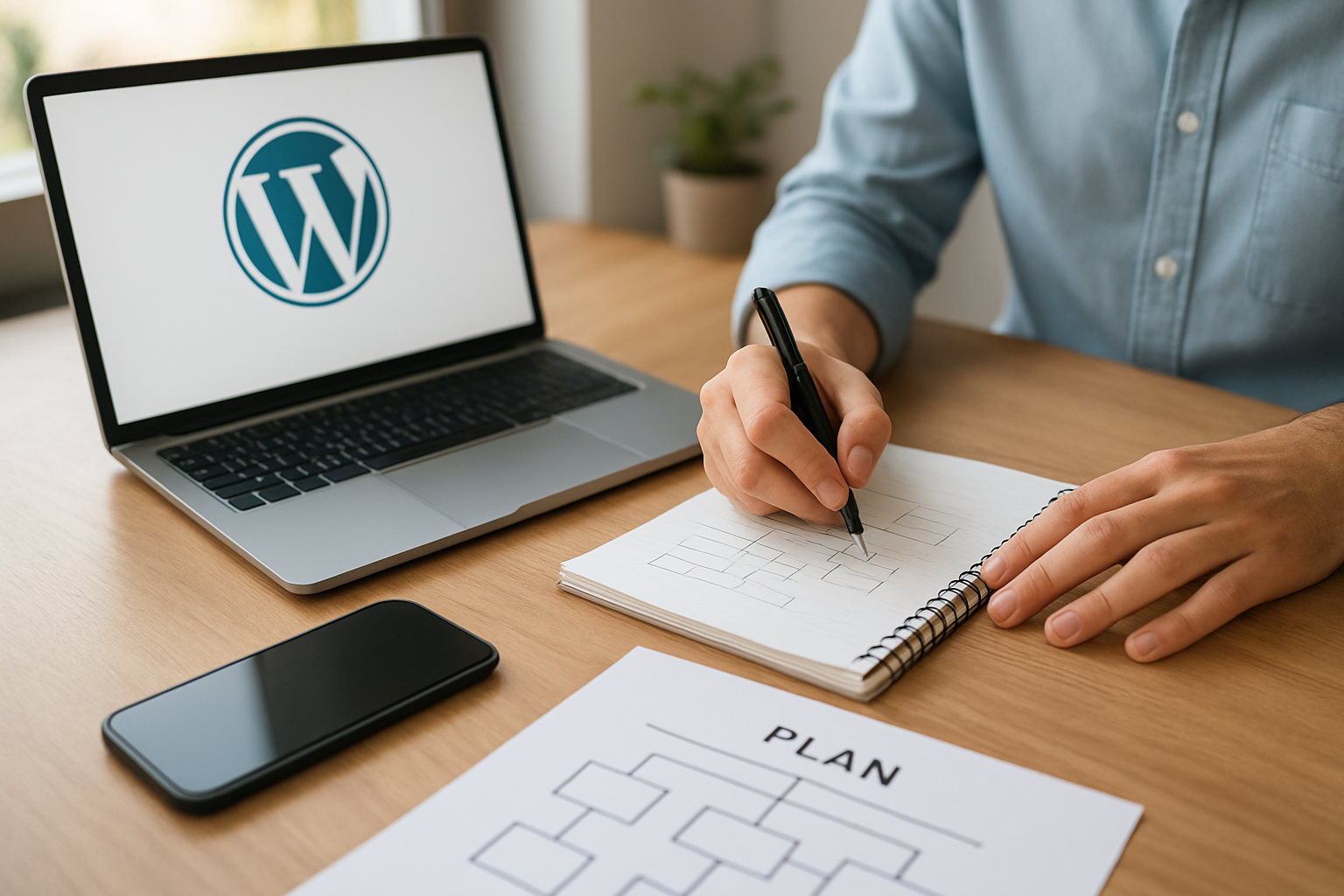 Planejamento e pré-requisitos | como conectar plataforma de blog ao WordPress