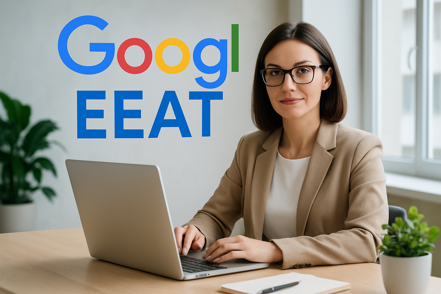 capa explicativa sobre EEAT Google com estratégias de autoridade e confiança em 2026