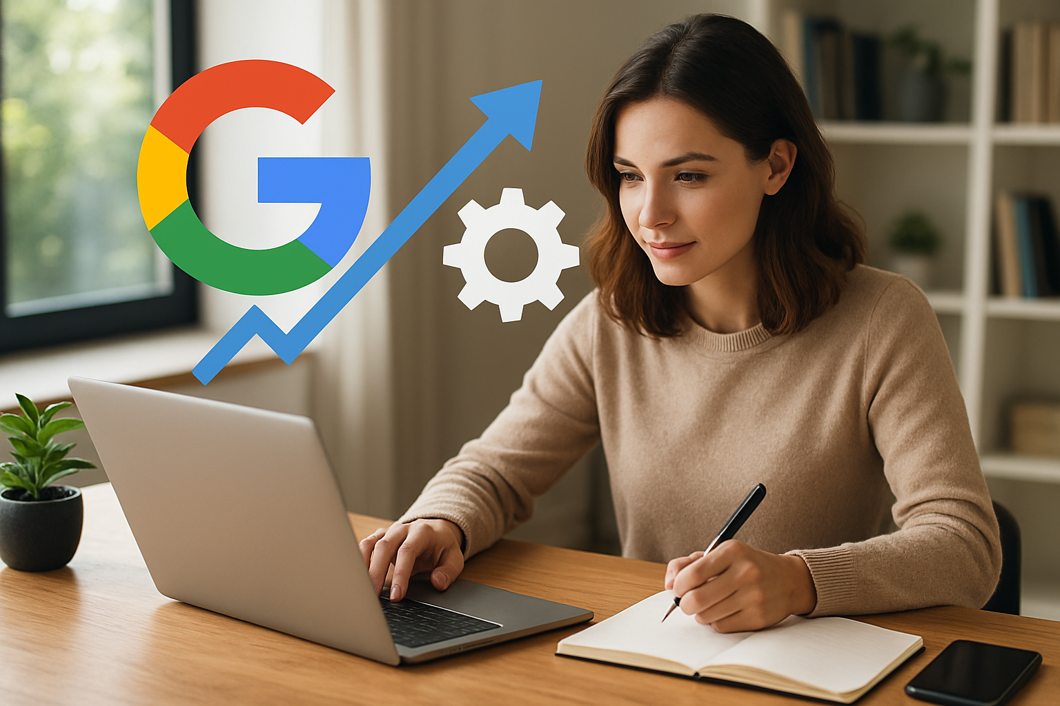 guia prático sobre como rankear no Google em 2026 com SEO e automação IA