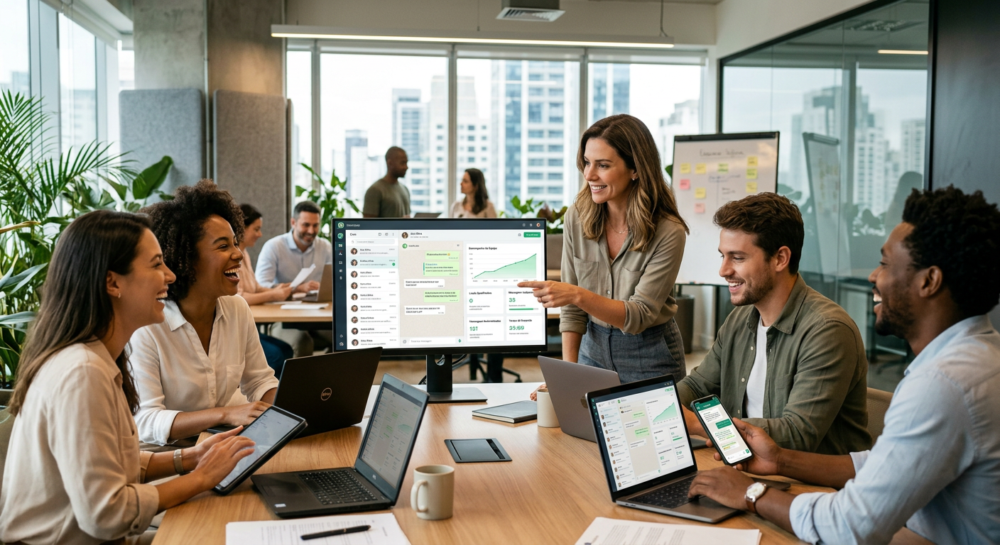 Benefícios do WhatsApp CRM com IA para o seu negócio