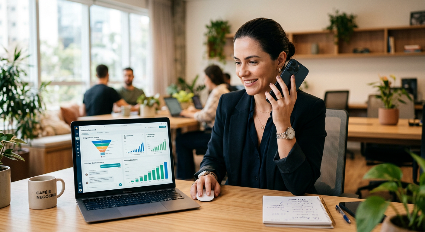 Como um agente de IA transforma conversas em faturamento real | vendedor virtual com ia