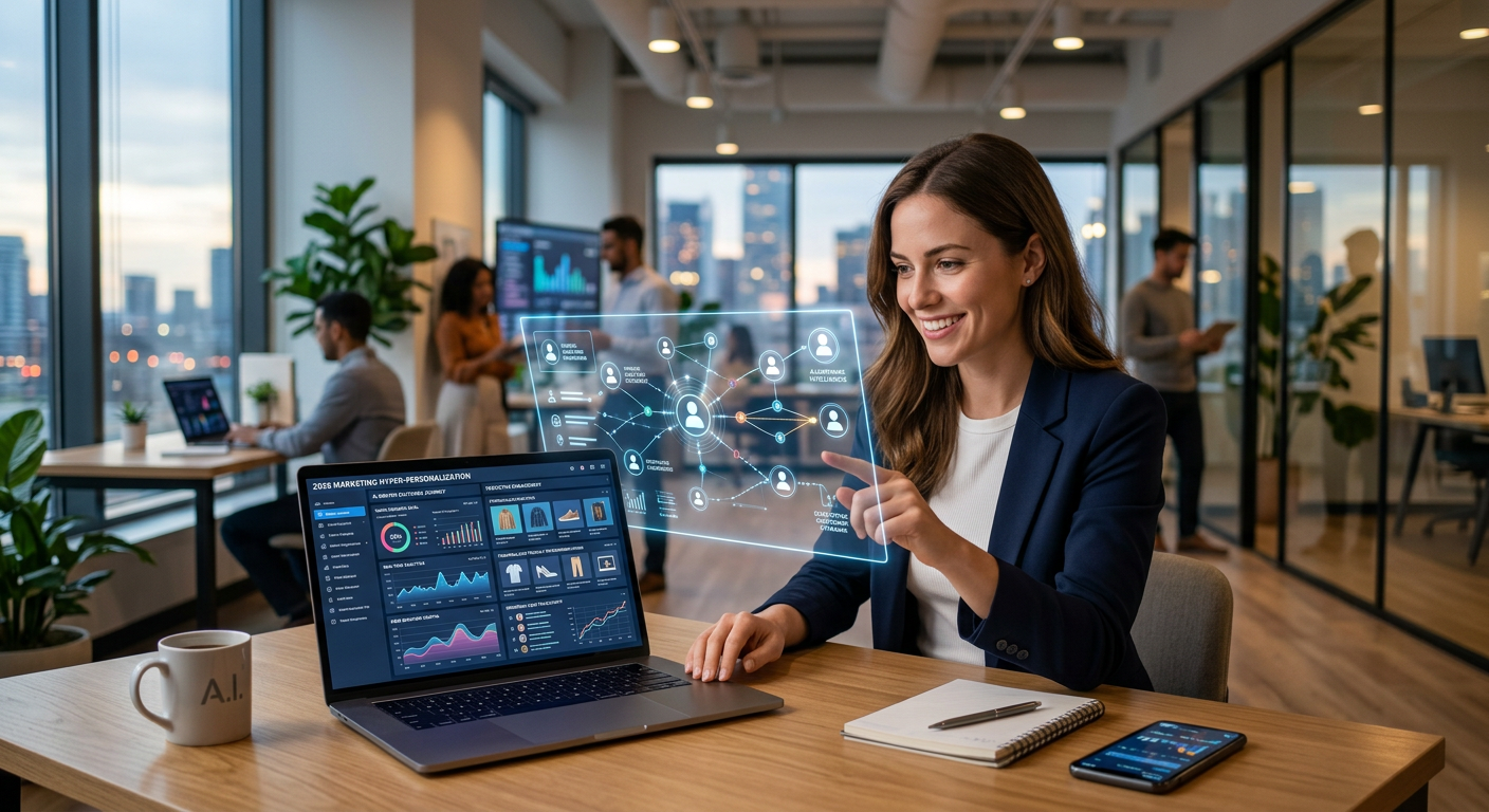 O que é hiperpersonalização em 2026? | personalização marketing inteligência artificial