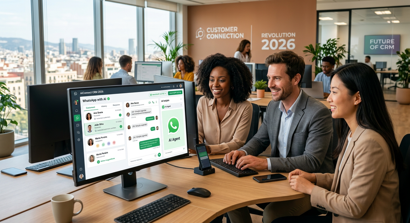 A revolução do atendimento em 2026 | crm para whatsapp com ia