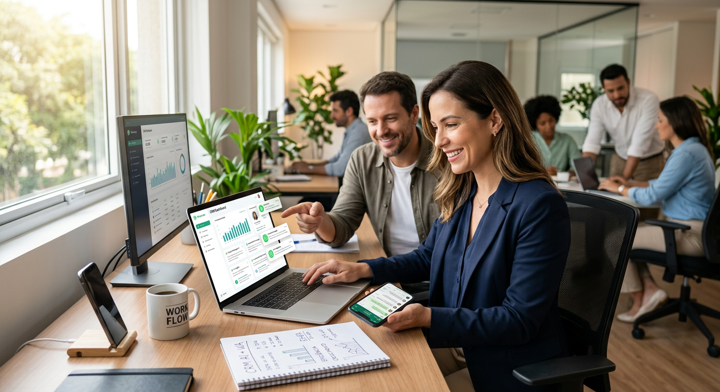 Benefícios de um CRM WhatsApp com IA para o seu negócio