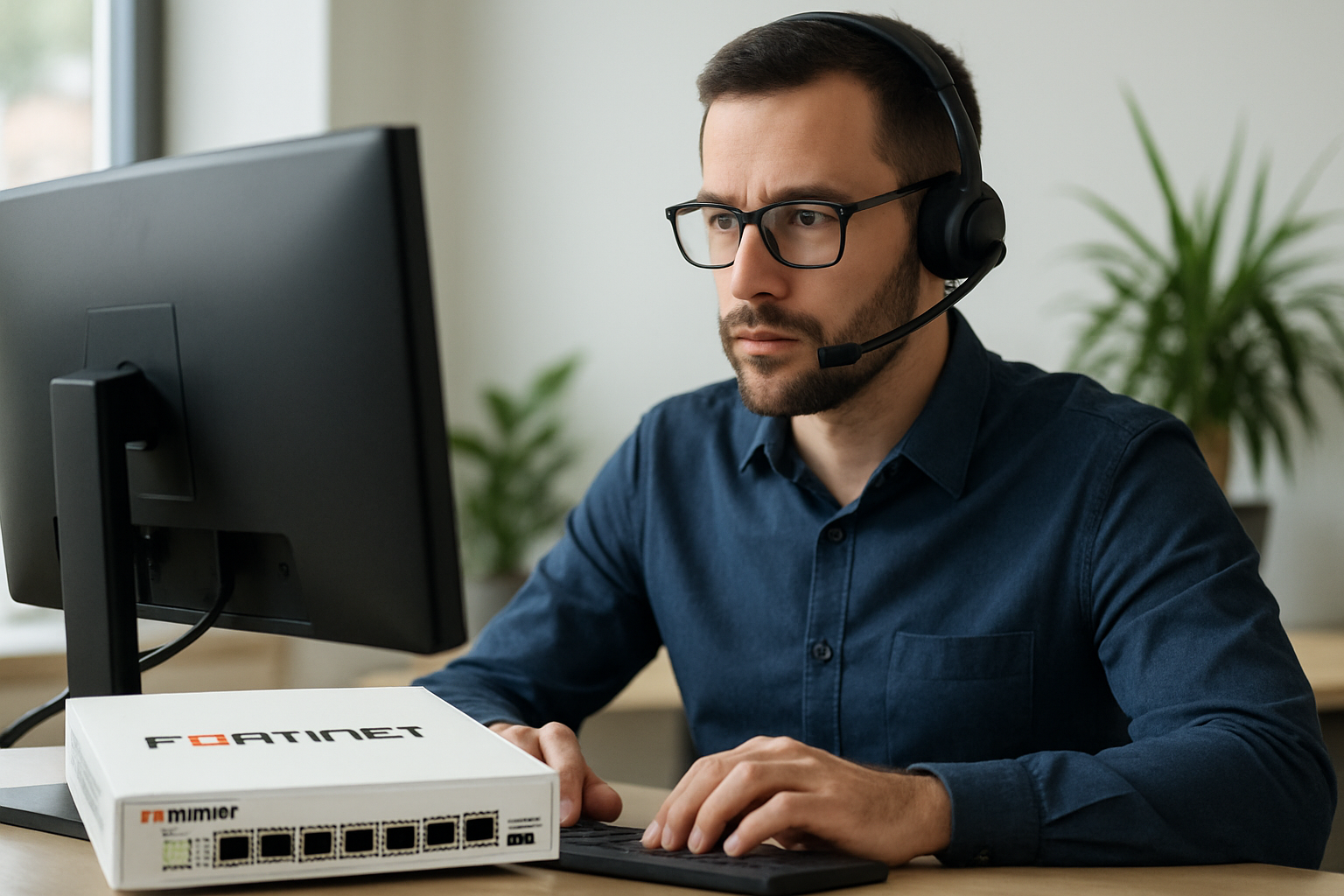 O que é o suporte Fortinet?