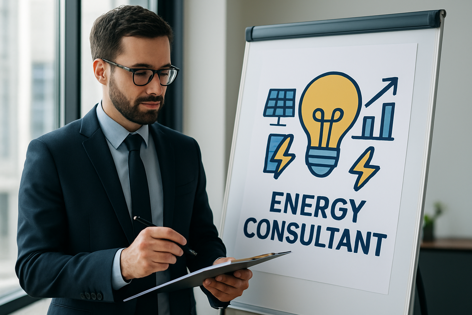 Consultoria energética empresarial 2026: o que um consultor de energia faz