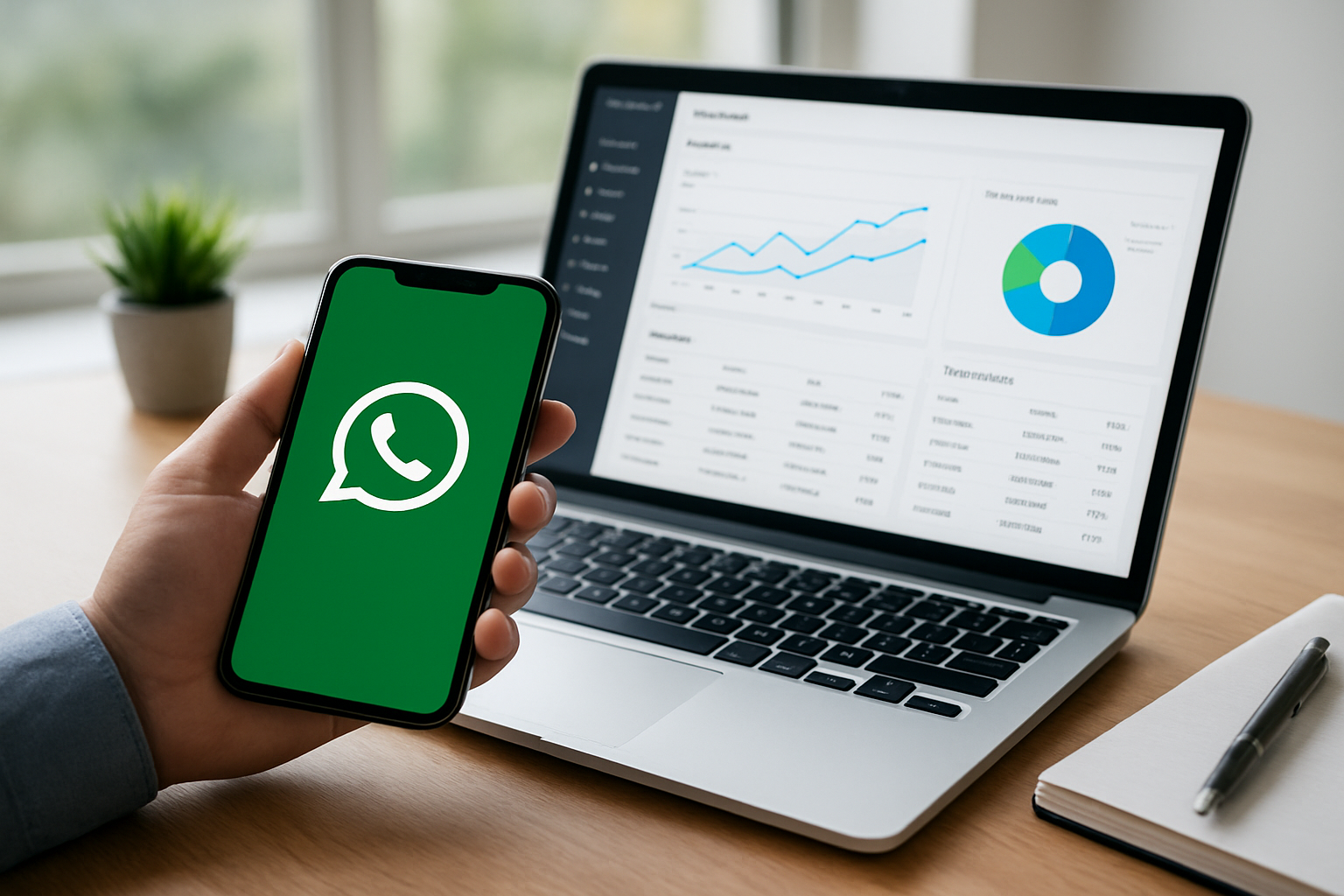 Estratégia de follow up pelo WhatsApp com Dashboard e CRM centralizado