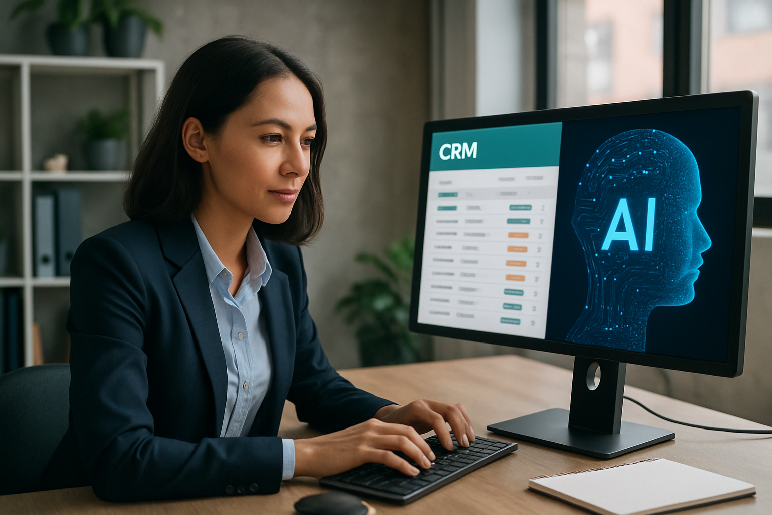Sistema CRM com IA para otimizar vendas e atendimento ao cliente
