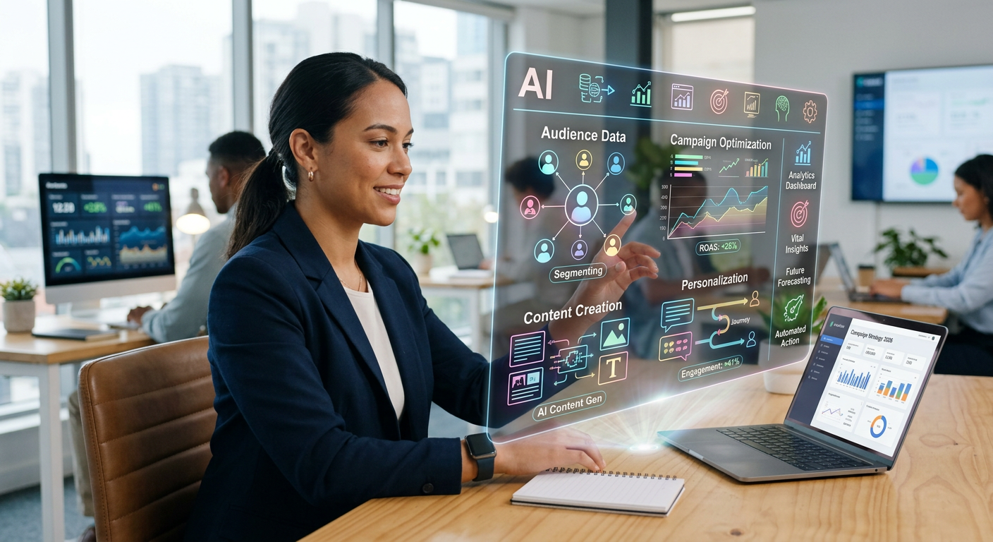 O que é um agente de IA para marketing e por que ele é vital em 2026?
