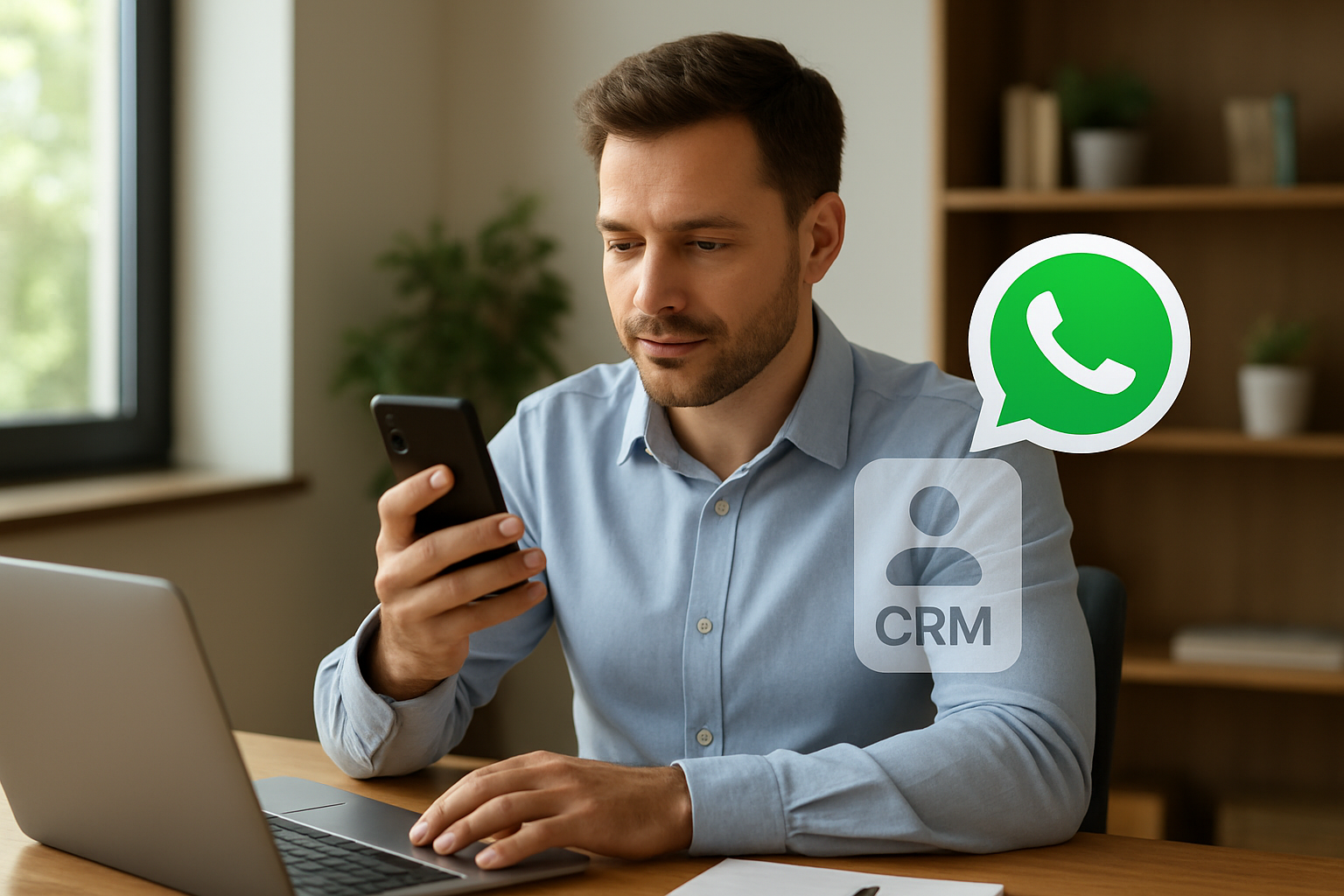 Seção 1: Por que um CRM integrado ao WhatsApp é essencial em 2026