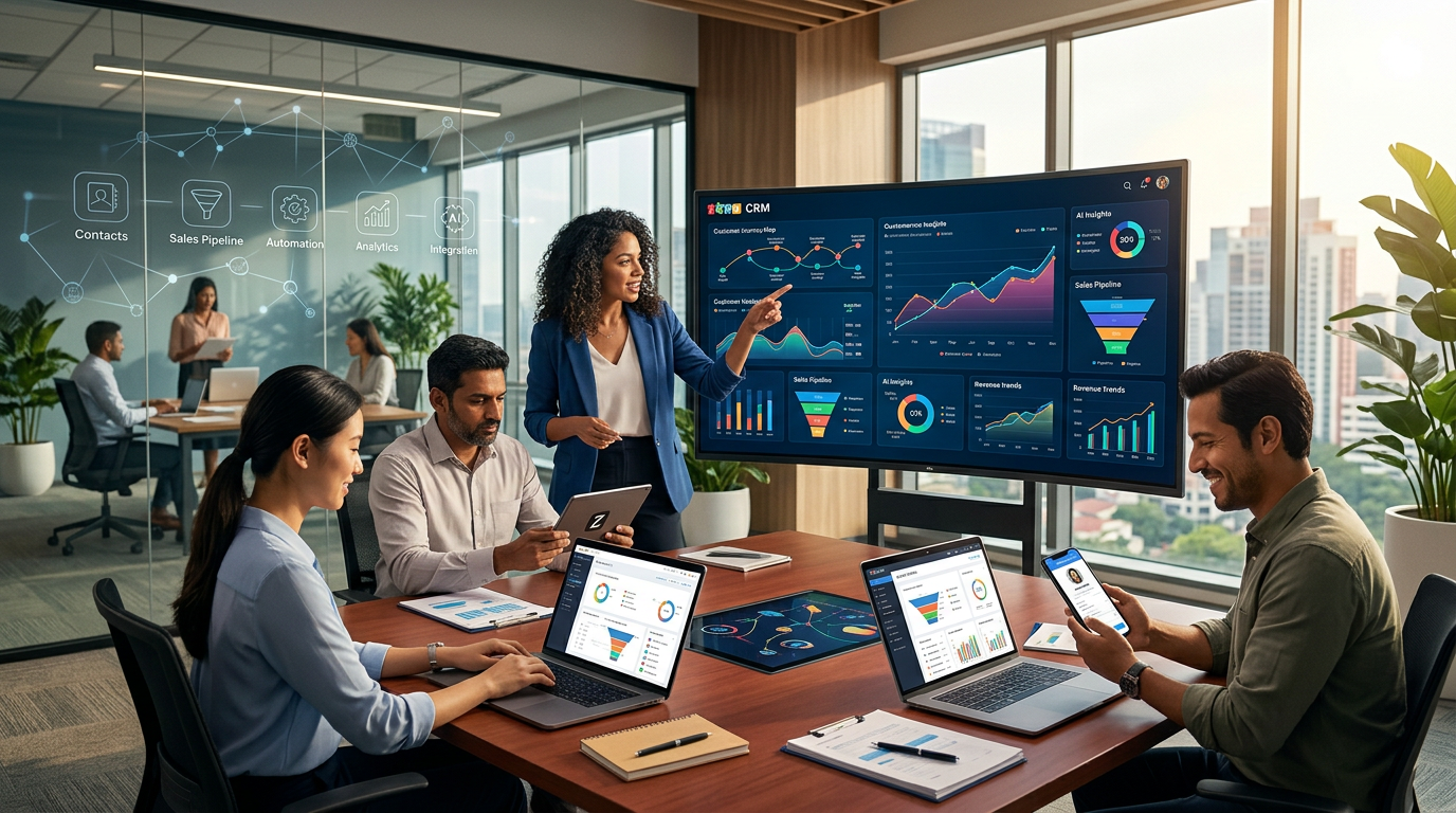 Key Features and Technological Edge | Zoho CRM