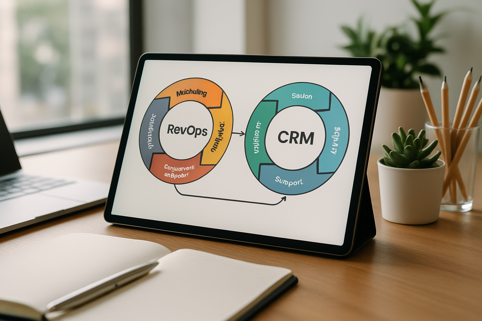 Integração de RevOps com CRM para otimização de vendas e marketing
