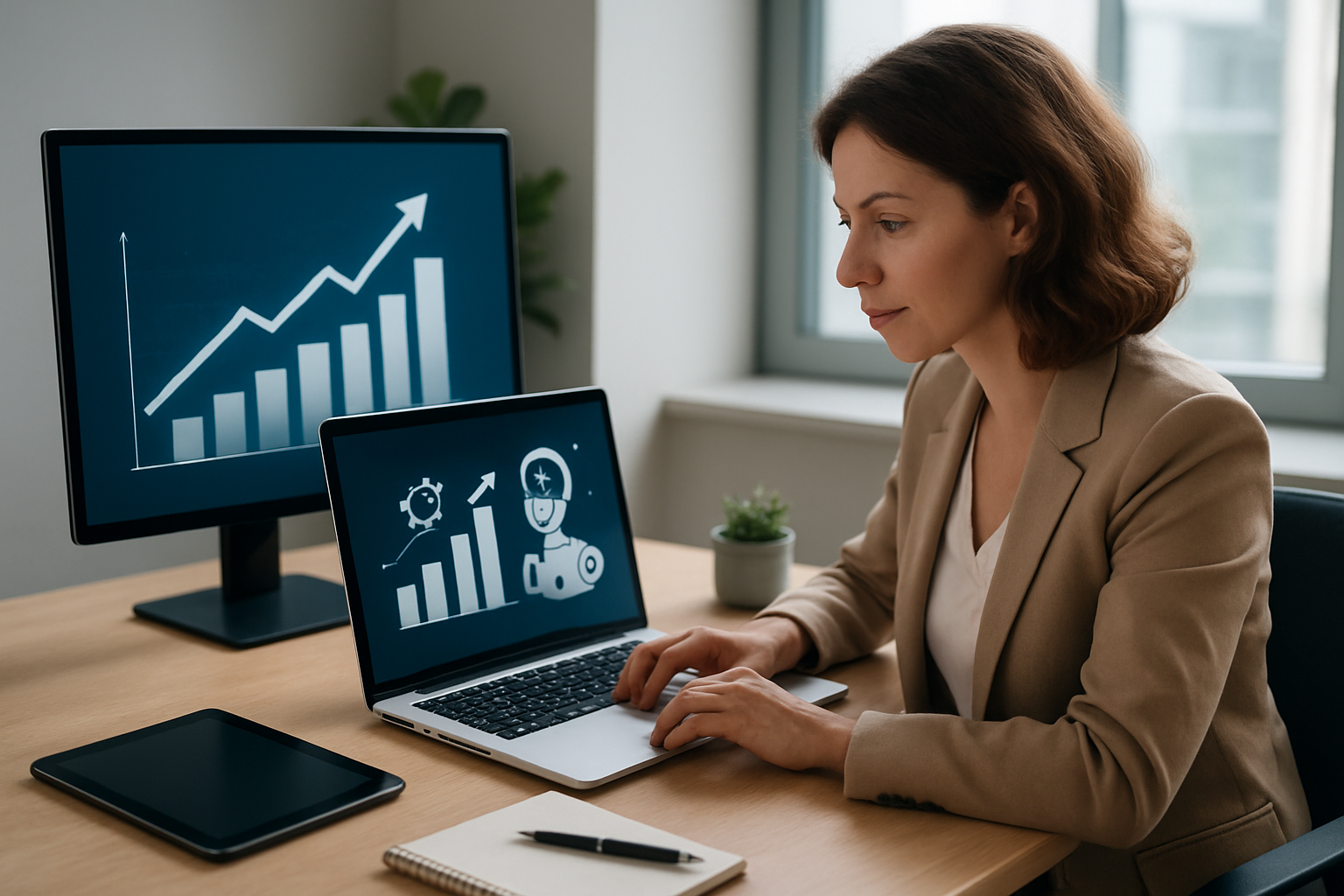 Plataforma integrada para estratégia de crescimento com IA e automação em 2026