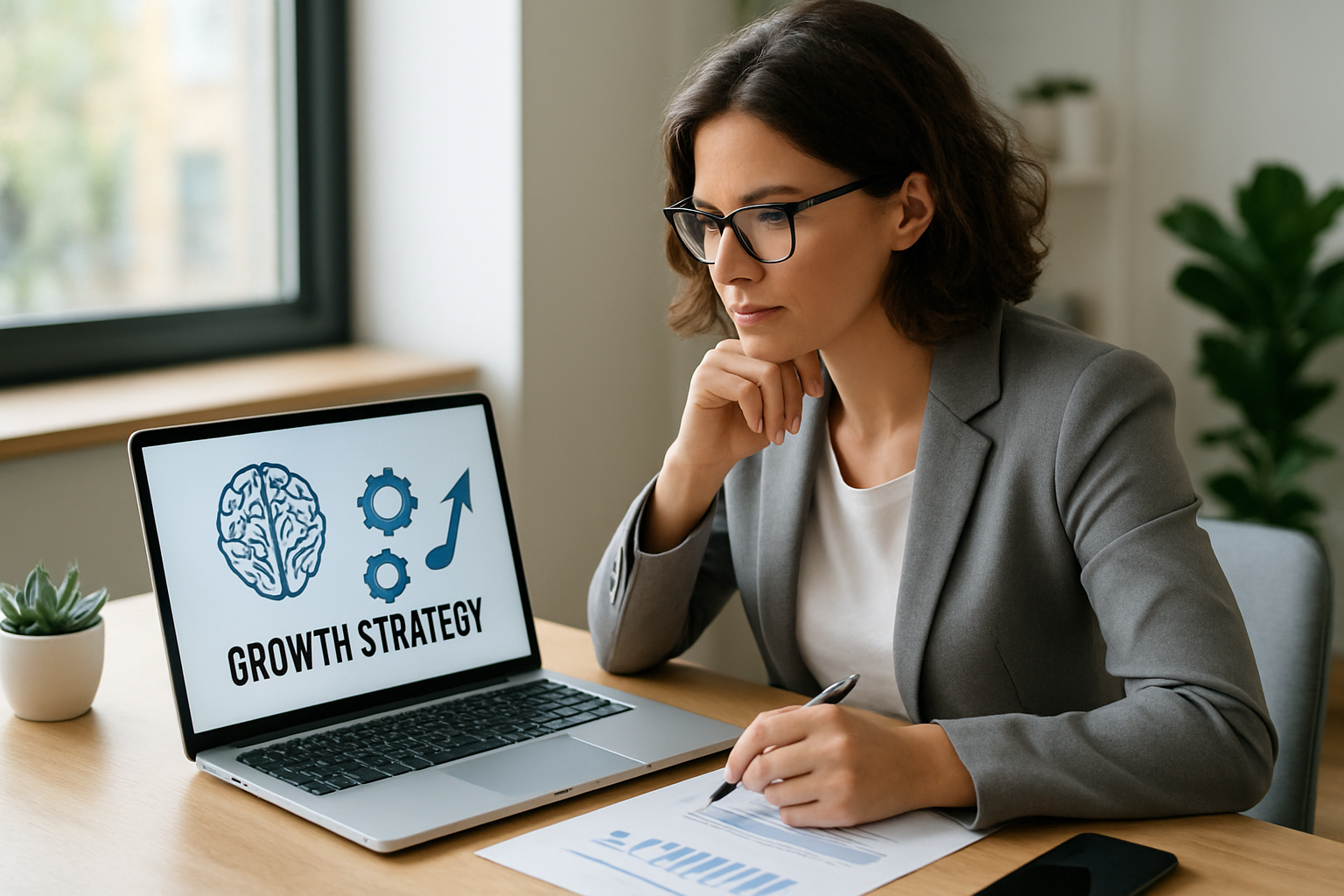 plano de consultoria de growth com IA e automação para escalar receita