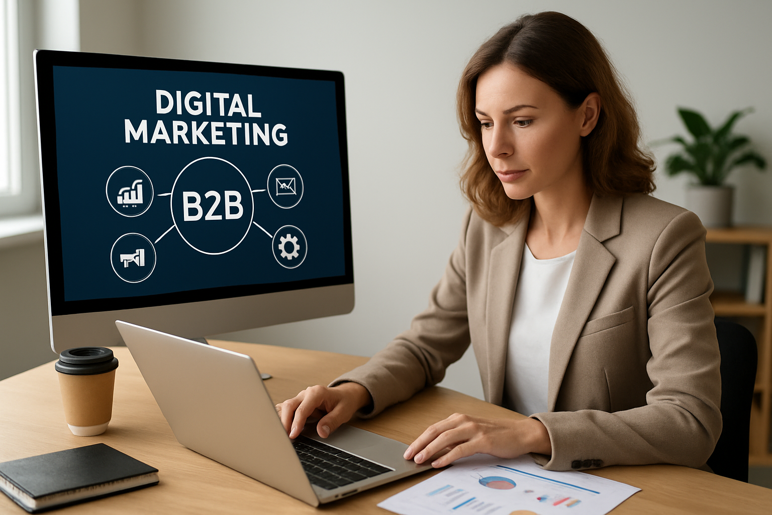 O que é marketing digital B2B?