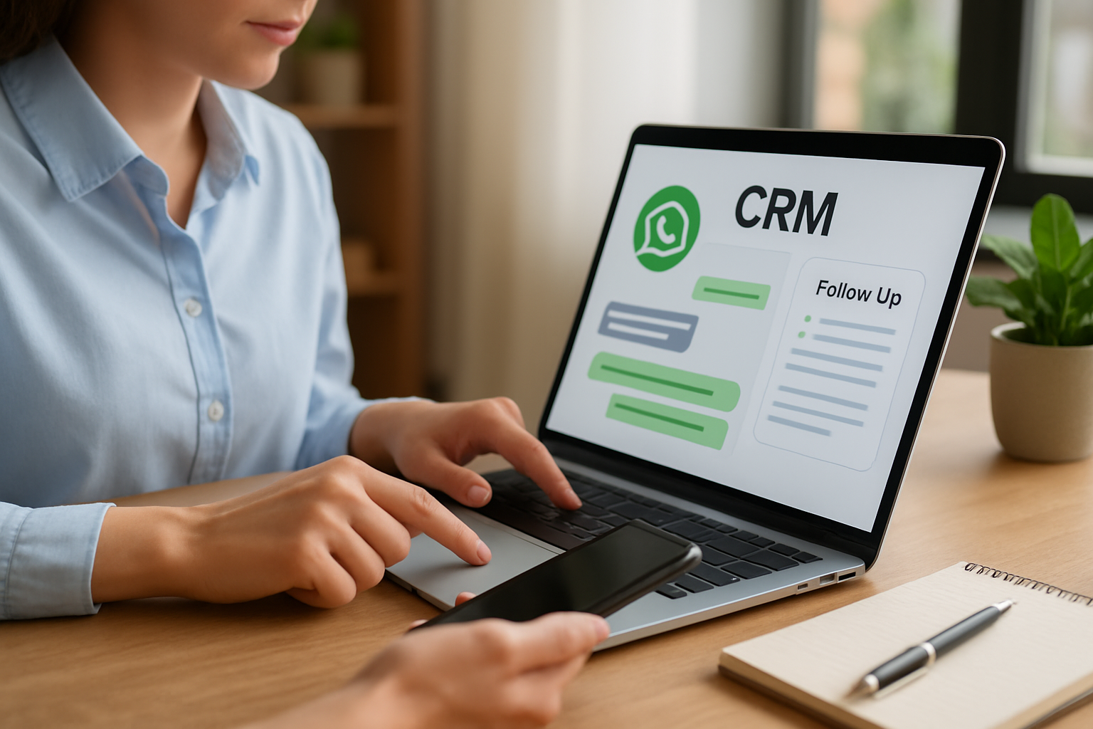 Importância do follow up automático nas vendas | crm whatsapp com follow up automático