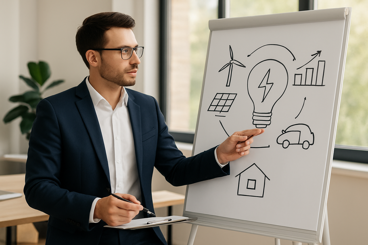 Como funciona a consultoria em eletrificação e eficiência energética