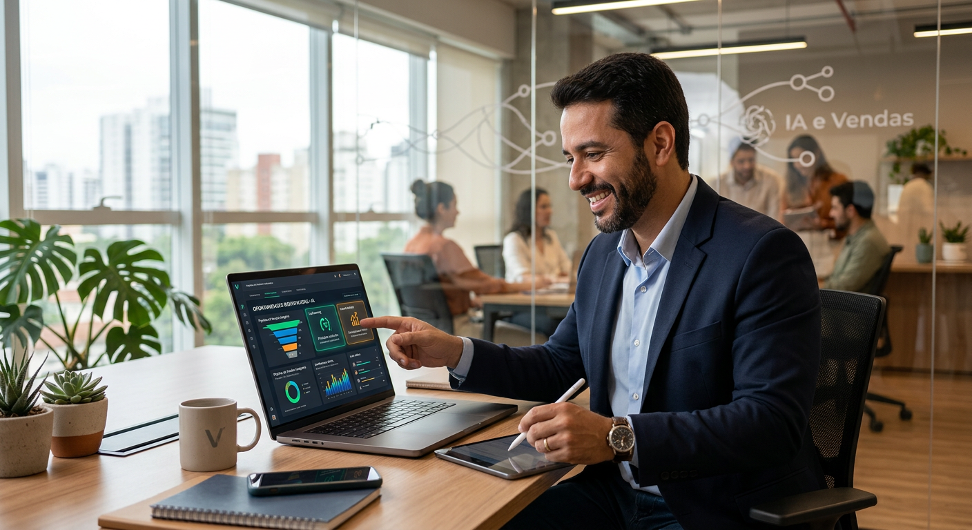 Benefícios de um CRM integrado à inteligência artificial | vendas com ia