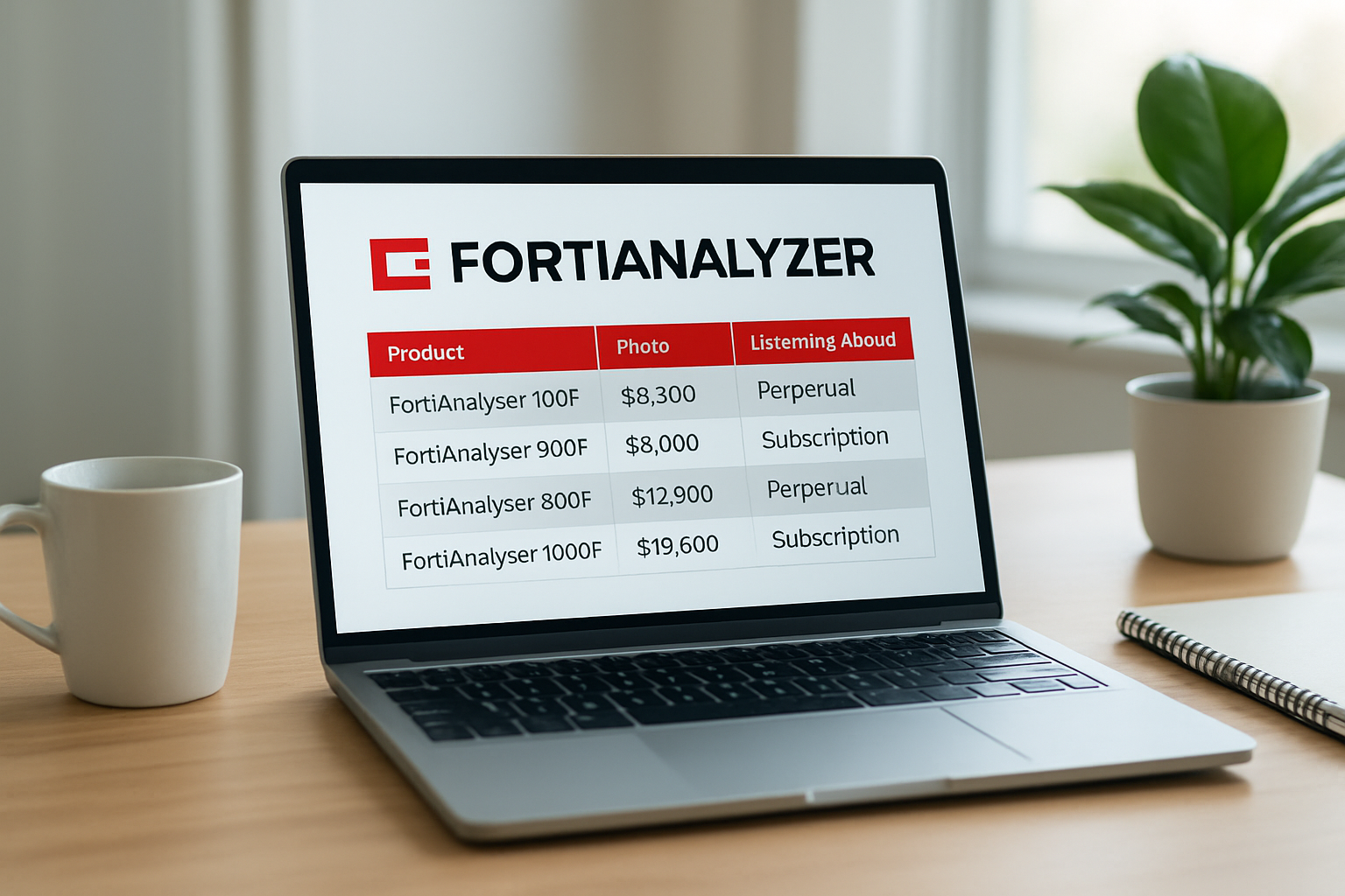 FortiAnalyzer preço e modelos de licenciamento 2026 para gestão de logs e compliance